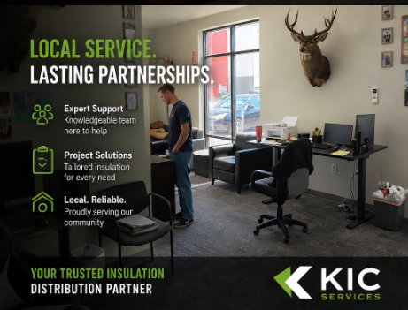 KIC Services team and office